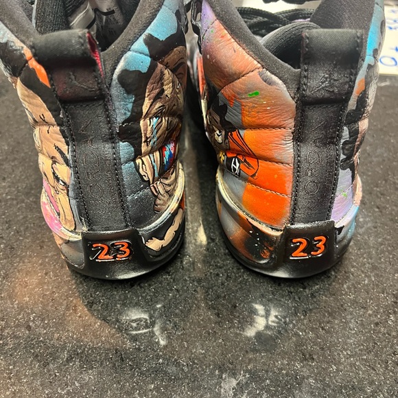 Kodak black custom Sz 4.5 air Jordan retro 12 - Picture 7 of 9